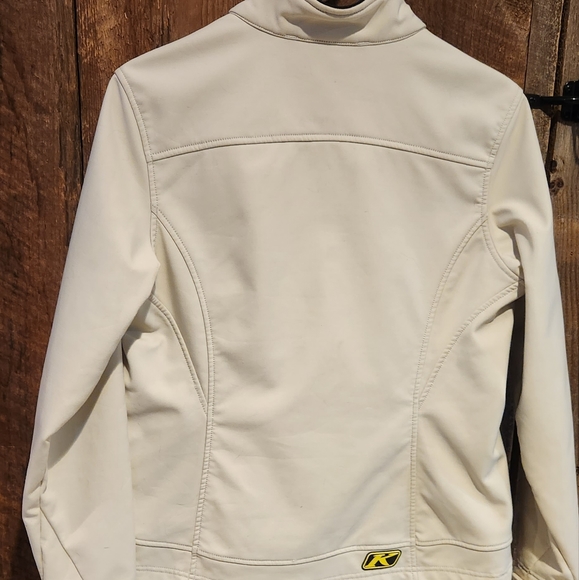 Klim Whistler Jacket Wind Stopper Soft Shell White Full Zip Women's Medium - Picture 3 of 3